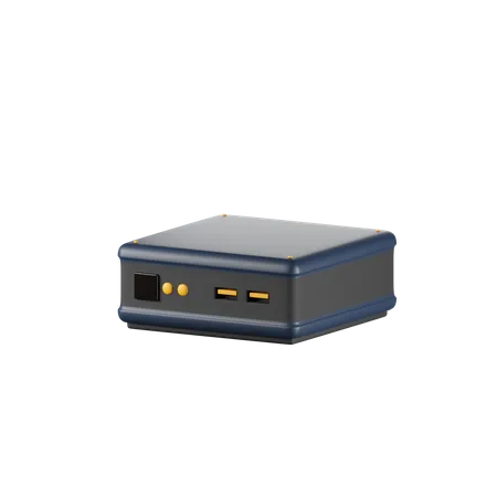 MINI PC 3 D RENDER ISOLATED IMAGES 3D Icon