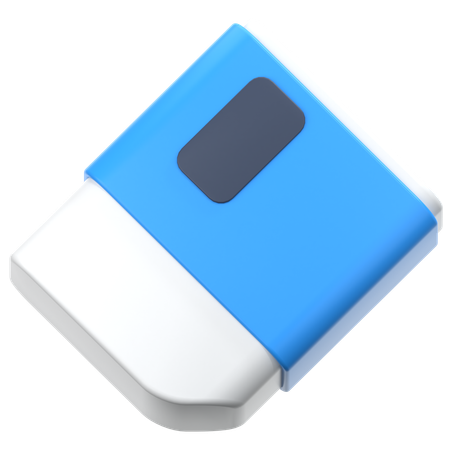 Mini-Radiergummi  3D Icon