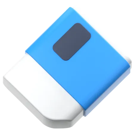 Mini-Radiergummi  3D Icon