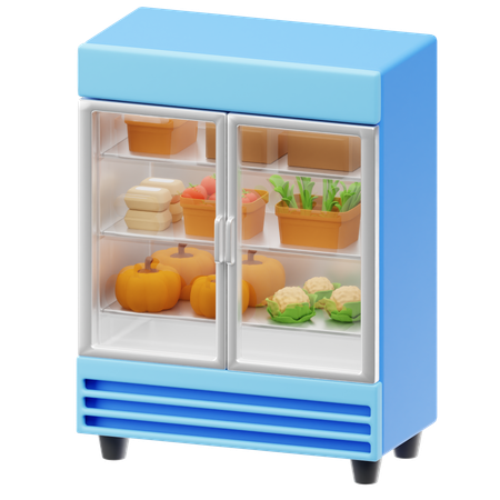 Mini Refrigerator  3D Icon
