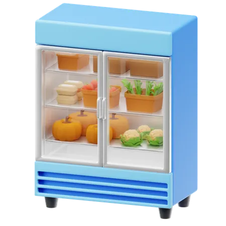 Mini Refrigerator  3D Icon