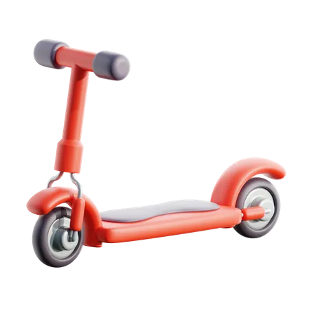 Mini Scooter  3D Icon