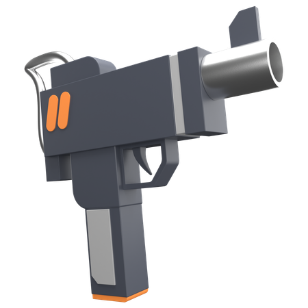 Mini Smg  3D Icon