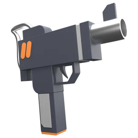 Mini Smg  3D Icon