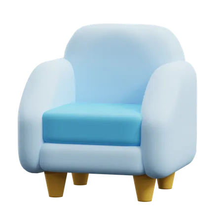 Mini Sofa  3D Icon