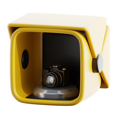 Mini Studio Box  3D Icon