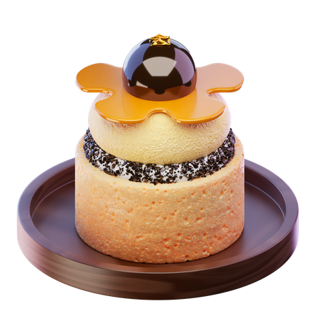 Kuchen  3D Icon