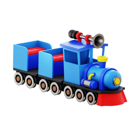 Mini Train  3D Icon