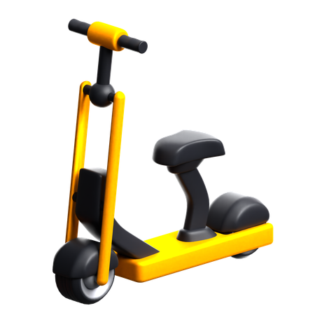 Mini-trotinetes  3D Icon