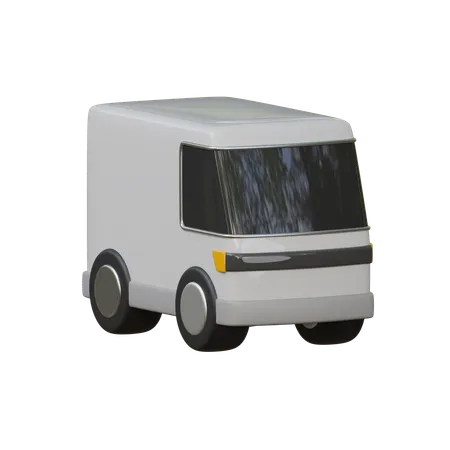 Mini Van  3D Icon