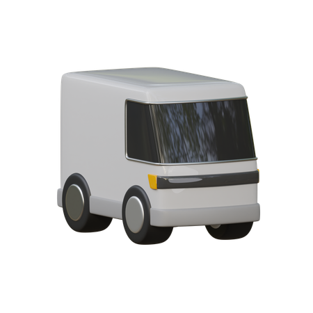 Mini Van  3D Icon