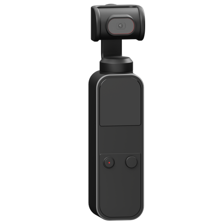 Mini Vlog Camera 3D Icon
