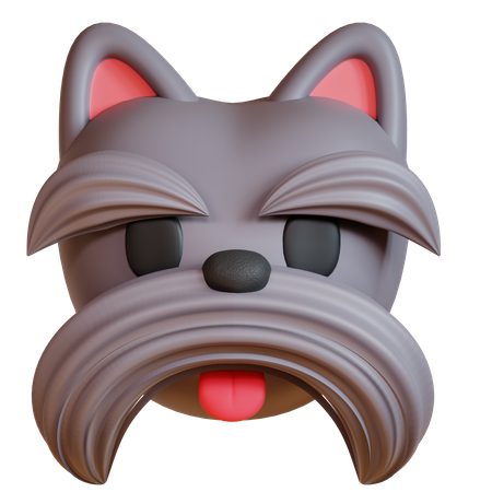 Miniature Schnauzer  3D Icon