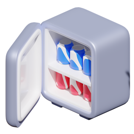 Minibar  3D Icon