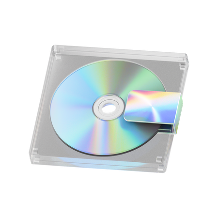 Minidisc  3D Icon