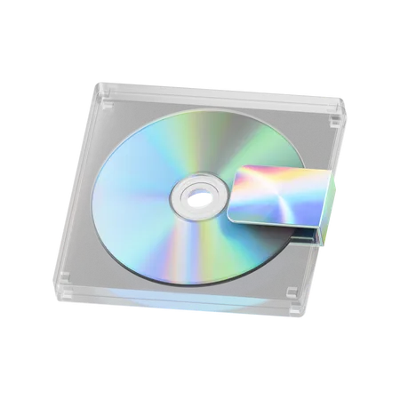 Minidisc  3D Icon