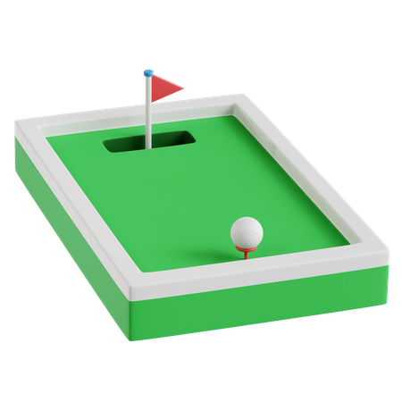 Minigolf  3D Icon