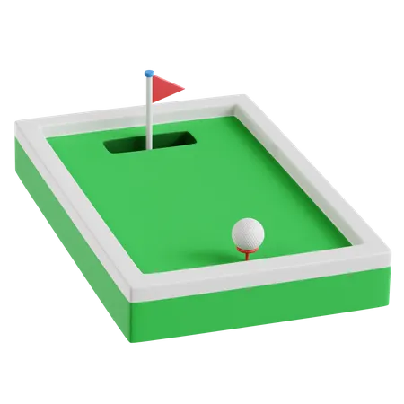 Minigolf  3D Icon