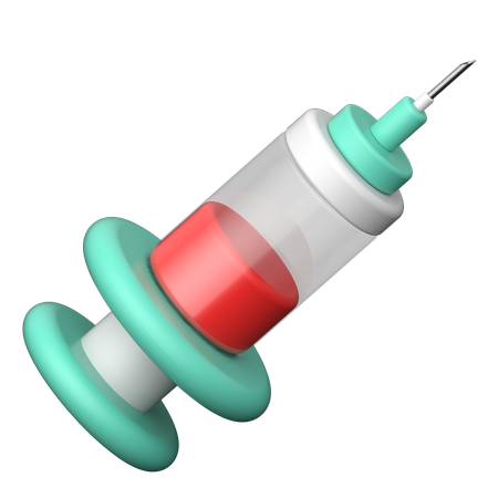 Minimal Syringe  3D Icon