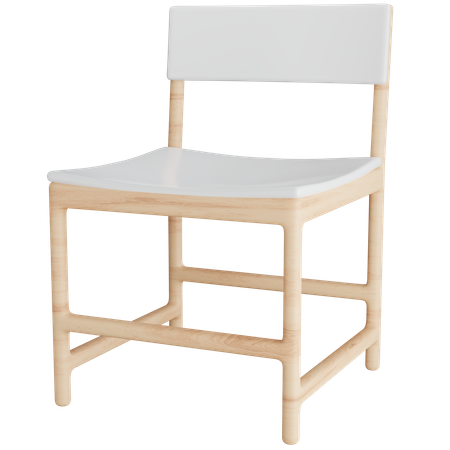 Minimalist Chair  3D Icon