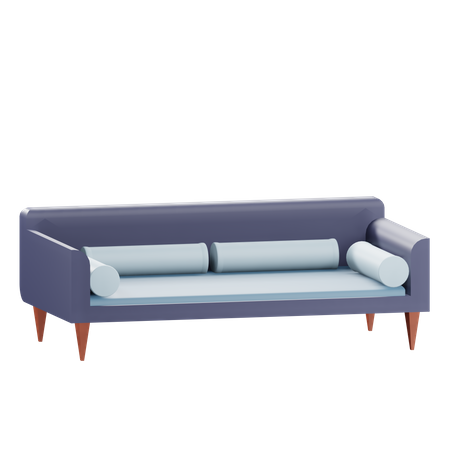 Minimalist Sofa  3D Icon