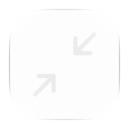 Minimieren  3D Icon