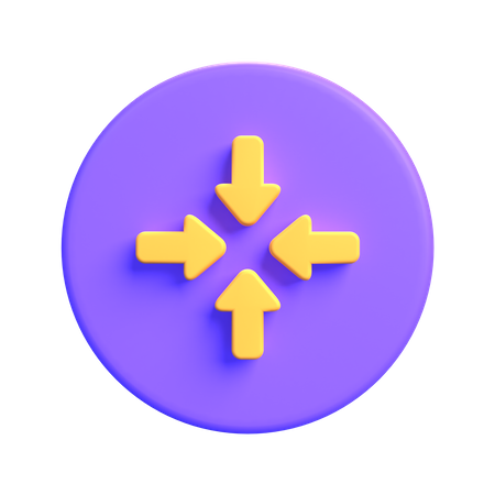 Minimieren  3D Icon