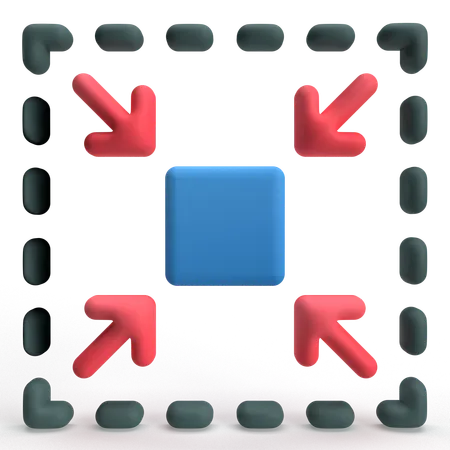 Minimiser  3D Icon