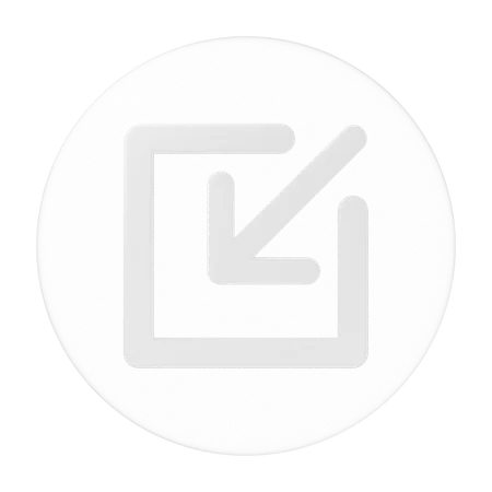 Minimiser  3D Icon