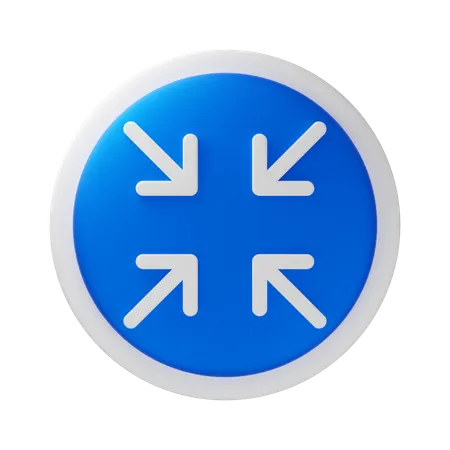 Minimiser  3D Icon