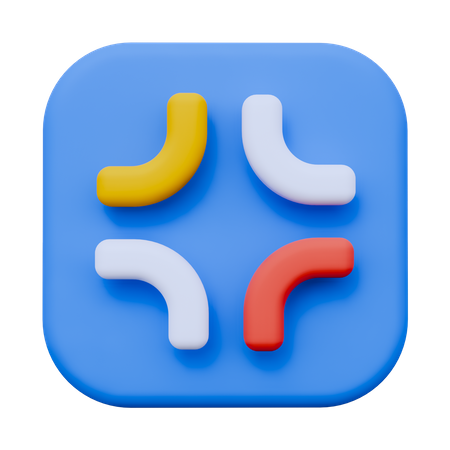 Minimiser  3D Icon