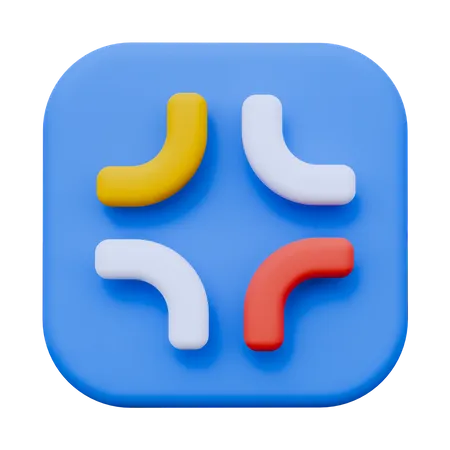 Minimiser  3D Icon