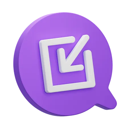Minimizar  3D Icon