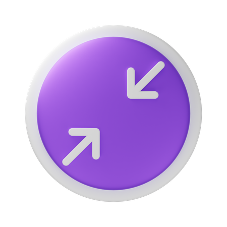 Minimizar  3D Icon