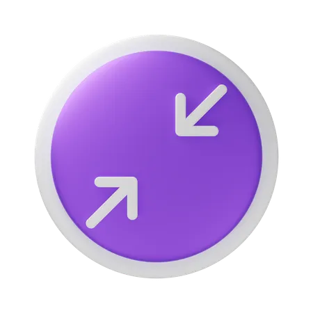 Minimizar  3D Icon
