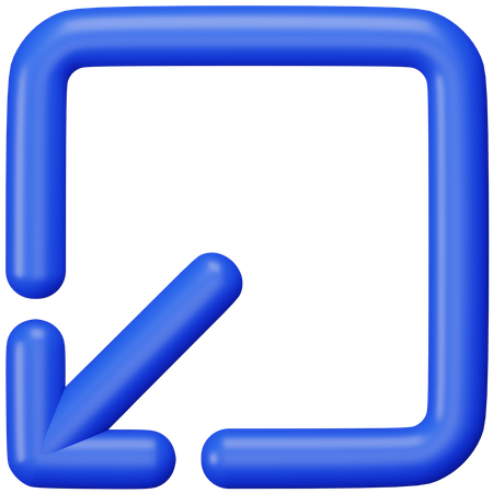 Minimizar  3D Icon