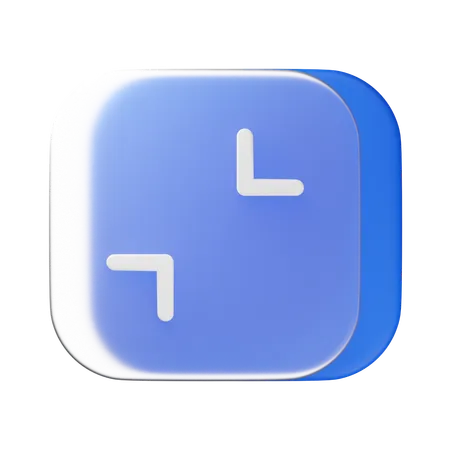 최소화하다  3D Icon