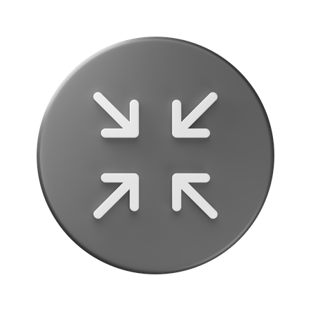 Minimize  3D Icon