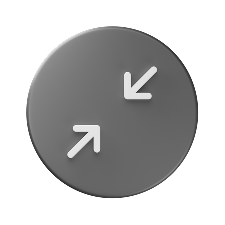 Minimize  3D Icon