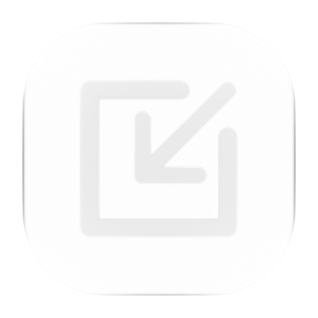 최소화하다  3D Icon