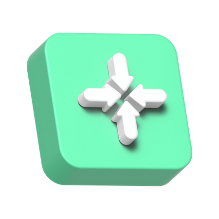 Minimize  3D Icon