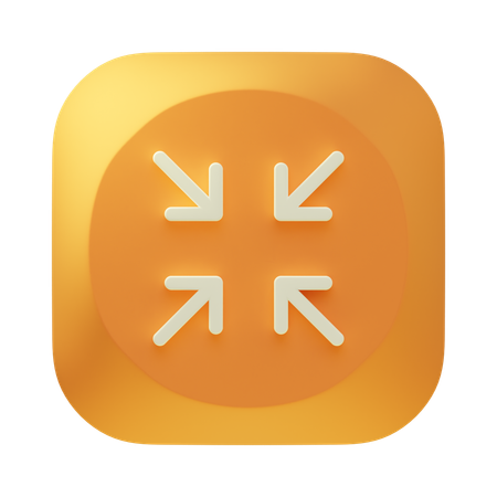 Minimize  3D Icon