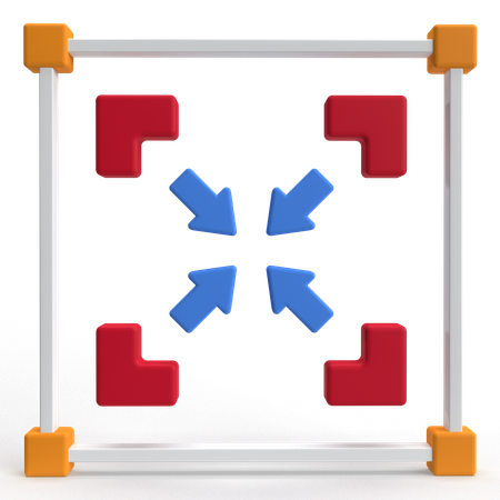 Minimize  3D Icon