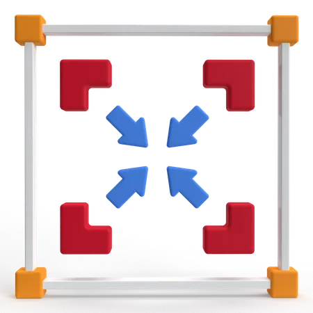 Minimize  3D Icon