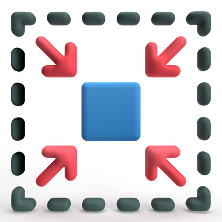 Minimize  3D Icon