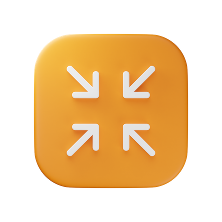 Minimize  3D Icon