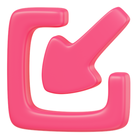 Minimize  3D Icon