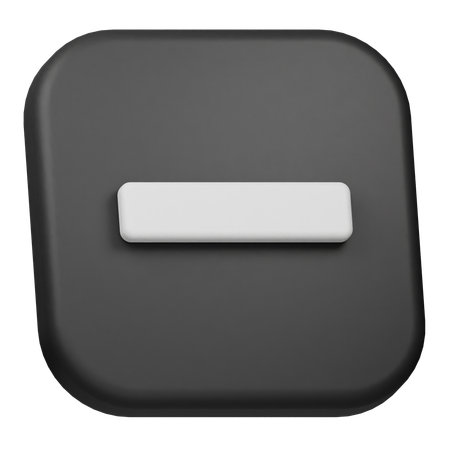Minimize  3D Icon
