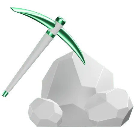 Mining  3D Icon