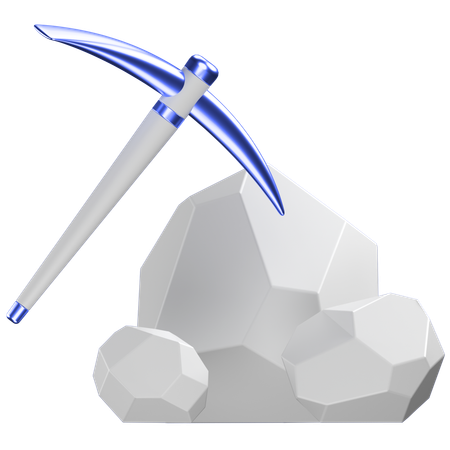 Mining  3D Icon